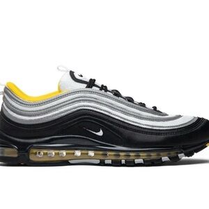 Nike Air Max 97 Black and Yellow “Steelers” sneaker